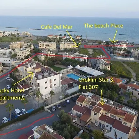 Appartement Oroklini Star 200metres From The Sandy Larnaca
