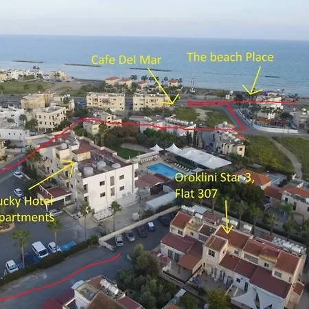 Oroklini Star 200Metres From The Sandy Beach *